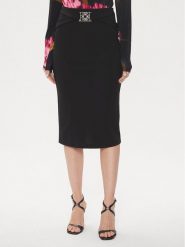 Rinascimento Spódnica ołówkowa CFC0118265003 Czarny Slim Fit. Czarne spódnice Rinascimento, s, bez wzorów, z syntetyku, ołówkowe. Za 139.99 zł.