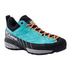Buty podejściowe damskie SCARPA Mescalito. Niebieskie buty trekkingowe Scarpa, bez zapięcia. Za 789.99 zł.