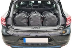 Torby Do Bagażnika Renault Clio Hev 2020+ 3Szt Kjust. Czarne torby podróżne KJUST, bez wzorów, z kauczuku. Za 780.00 zł.