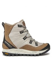 Merrell Śniegowce Antora Sneaker Boot Wp J067296 Biały. Białe śniegowce Merrell, bez wzorów, z materiału, bez zapięcia. Za 869.99 zł.