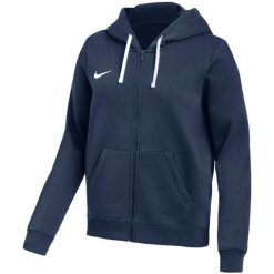 Bluza damska Nike Park 26 Fleece Full-Zip Hoodie. Niebieskie bluzy z kapturem Nike, bez wzorów, z kapturem, na fitness i siłownię. Za 192.99 zł.