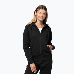 Bluza damska Pitbull Explory Hooded Zip. Czarne bluzy PITBULL, m, bez wzorów, z bawełny, sportowe, bez ramiączek, bez kaptura. Za 219.99 zł.