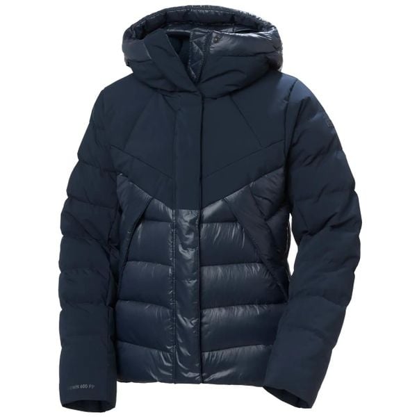 Damska kurtka puchowa Helly Hansen Bliss. Niebieskie kurtki Helly Hansen, na zimę, l, bez wzorów, z puchu, bez kaptura. Za 1,429.50 zł.