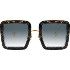 Okulary Beaming Sky ANNA KARIN KARLSSON. Czarne okulary przeciwsłoneczne Anna Karin Karlsson, bez wzorów, szklane. Za 4,349.00 zł.