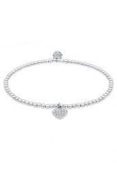 Elli Herz Symbol Kristalle 925 Silber Bransoletki 1 ct Damski. Bransoletki Elli, z cyrkonią, srebrne. Za 333.99 zł.
