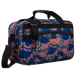 Torba podróżna Rovicky R-TL15608 print granatowy. Niebieskie torby podróżne ROVICKY, bez wzorów. Za 59.99 zł.