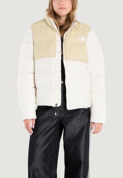 Kurtka puchowa Kobieta THE NORTH FACE. Białe kurtki The North Face, na jesień, l, bez wzorów, z puchu, sportowe, bez kaptura. Za 1,123.00 zł.
