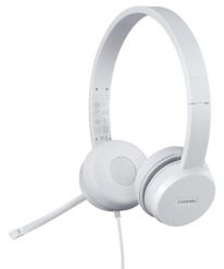 Słuchawki douszne z mikrofonem Lenovo 110, GXD1J77354, szare. Szare słuchawki douszne LENOVO. Za 32.99 zł.