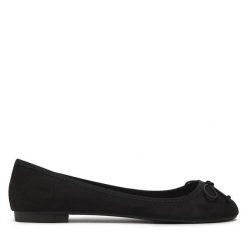 Baleriny ONLY Shoes. Czarne baleriny ONLY SHOES, bez wzorów, bez obcasa, bez zapięcia. Za 119.99 zł.