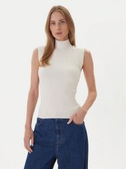 Kontatto Golf 3M0826C Écru Slim Fit. Swetry Kontatto, m, bez wzorów, z syntetyku, bez ramiączek. Za 219.99 zł.