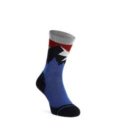 Skarpety biegowe Stance Light Wool Crew. Niebieskie skarpetki Stance, bez wzorów. Za 83.99 zł.