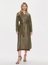 Boss Płaszcz przejściowy Sofiane 50505512 Brązowy Relaxed Fit. Brązowe płaszcze Boss, bez wzorów, ze skóry, bez kaptura. Za 3,599.00 zł.