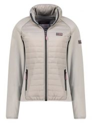 Geographical Norway Kurtka polarowa "Tour" w kolorze szarym rozmiar: XL. Szare kurtki Geographical Norway, xl, bez wzorów, z polaru, bez kaptura. Za 216.22 zł.