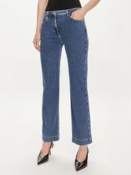 Marciano Guess Jeansy 4YGA07 7148A Granatowy Straight Leg. Niebieskie jeansy Marciano Guess, z aplikacjami, z bawełny. Za 349.99 zł.