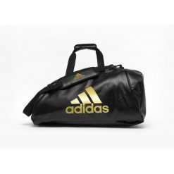 Torba sportowa 2 w 1 adidas PU. Czarne torby sportowe adidas, bez wzorów, na ramię. Za 422.50 zł.