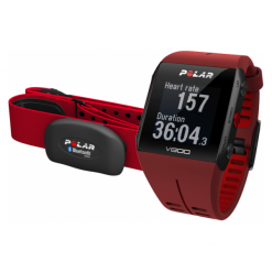 Polar V800 HR czerwony. Czerwone zegarki sportowe Polar. Za 1,299.00 zł.
