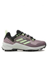 Adidas Trekkingi Terrex Swift R3 GORE-TEX IE5071 Fioletowy. Fioletowe buty trekkingowe adidas, z gore-texu, bez zapięcia. Za 469.99 zł.