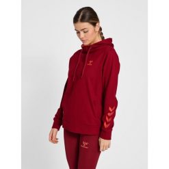Damska bawełniana bluza z kapturem Hummel Off-Grid. Brązowe bluzy z kapturem Hummel, bez wzorów, z bawełny, z kapturem, do piłki ręcznej. Za 182.50 zł.