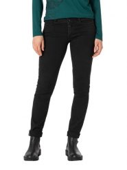 Timezone Dżinsy "Enya" - Slim fit - w kolorze czarnym rozmiar: W26/L32. Czarne jeansy Timezone, l, z aplikacjami, ze skóry, klasyczne, z podwyższonym stanem. Za 157.45 zł.