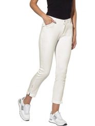 Heine Dżinsy - Slim fit - w kolorze białym rozmiar: 50. Białe jeansy Heine, bez wzorów, z podwyższonym stanem. Za 105.38 zł.
