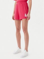 Fila Szorty sportowe Lisakovsk FAW1047 Różowy Loose Fit. Czerwone szorty sportowe Fila, bez wzorów, z syntetyku. Za 169.99 zł.