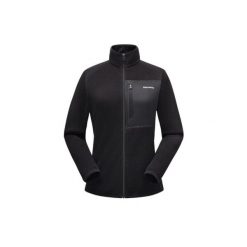 Bluza trekkingowa damska Naturehike Fleece with Pockets CYY2441FS067 s. Czarne bluzy NATUREHIKE, l, bez wzorów, bez ramiączek, bez kaptura. Za 209.99 zł.
