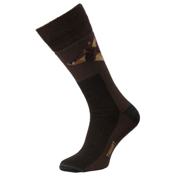 Skarpety myśliwskie unisex Tagart Pro-line Boar z wełny merino. Brązowe skarpetki tagart, bez wzorów, z wełny. Za 59.00 zł.