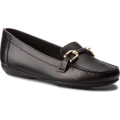 Mokasyny GEOX - D Annytah Moc A D84BMA 00043 C9999 Black. Czarne mokasyny Geox, ze skóry ekologicznej. Za 429.00 zł.