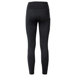 Legginsy damskie VAUDE Essential. Czarne legginsy Vaude, bez wzorów, sportowe. Za 298.15 zł.