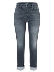 MAC Dżinsy "Rich" - Slim fit - w kolorze antracytowym rozmiar: 32/L28. Czarne jeansy MAC, l, z aplikacjami, ze skóry, klasyczne. Za 196.70 zł.