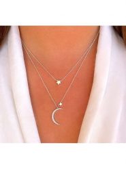 Eclat d'Argent Srebrny naszyjnik z elementami ozdobnymi - dł. 39 cm rozmiar: onesize. Szare naszyjniki Eclat d'Argent, z materiału, z cyrkonią, srebrne. Za 130.99 zł.