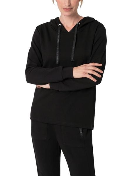 Timezone Bluza w kolorze czarnym rozmiar: L. Czarne bluzy Timezone, l, bez wzorów, bez ramiączek, z kapturem. Za 83.03 zł.
