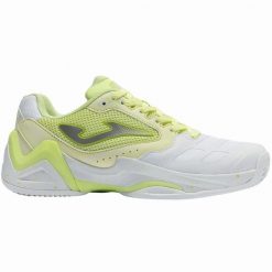 Buty do padla damskie, T.Set Lady 22 TSELS. Żółte buty treningowe Joma, bez wzorów, z materiału, przed kostkę, bez zapięcia, tenisowe. Za 279.99 zł.