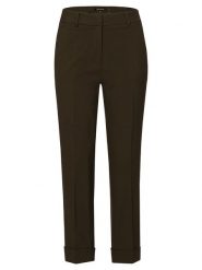 More & More Spodnie chino w kolorze khaki rozmiar: 34. Brązowe chinosy More & More, bez wzorów. Za 92.42 zł.