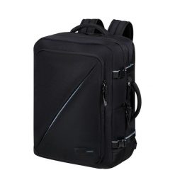 Plecak podróżny do samolotu American Tourister Take2cabin L - black. Czarne plecaki American Tourister, bez wzorów, bez dodatków. Za 335.99 zł.