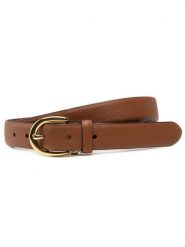LAUREN RALPH LAUREN Pasek Charm Classc 412802952005 Brązowy. Brązowe paski Lauren Ralph Lauren, bez wzorów. Za 329.99 zł.