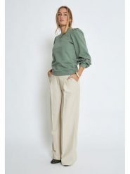 Peppercorn Bluza w kolorze miętowym rozmiar: M. Zielone bluzy Peppercorn, m, bez wzorów, z bawełny, bez ramiączek, bez kaptura. Za 174.95 zł.