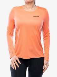 Bluza do biegania damska Inov-8 Performance Long Sleeve. Brązowe bluzy Inov-8, xs, bez wzorów, z materiału, bez ramiączek, bez kaptura. Za 98.99 zł.