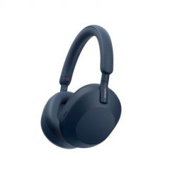 Słuchawki Sony WH-1000XM5 nauszne bluetooth niebieskie. Niebieskie słuchawki nauszne Sony. Za 1,130.99 zł.
