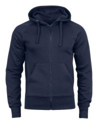 Clique bluza z kapturem Harper na zamek – dark navy. Niebieskie bluzy CLIQUE, s, bez wzorów, z bawełny, z kapturem. Za 301.28 zł.
