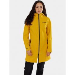 Kurtka Softshell Damska Fundango Wichita. Żółte kurtki przejściowe sportowe FUNDANGO, na jesień, bez wzorów, z softshellu, bez kaptura, trekkingowe. Za 399.90 zł.