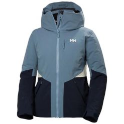 Damska kurtka narciarska Helly Hansen Kvitfjell Race. Niebieskie kurtki narciarskie Helly Hansen, bez wzorów, z kapturem, narciarskie. Za 1,910.50 zł.