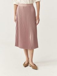 TATUUM Spódnica w kolorze szaroróżowym rozmiar: M. Różowe spódnice Tatuum, m, bez wzorów, midi. Za 196.24 zł.