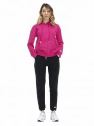 Bluza z bawełna z kaptur na co dzień na siłownię. Czarne bluzy z kapturem LEONE 1947 APPAREL, xs, bez wzorów, z bawełny, bez kaptura, na fitness i siłownię. Za 231.51 zł.