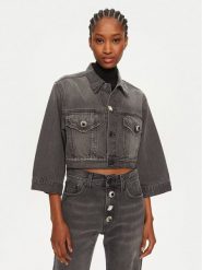 ViCOLO Kurtka jeansowa DS0055 Szary Regular Fit. Szare kurtki ViCOLO, m, bez wzorów, z bawełny, bez kaptura. Za 559.99 zł.