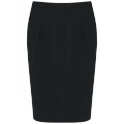 Damska prosta spódnica Kariban Premium. Czarne spódnice KARIBAN, na co dzień, bez wzorów, z materiału, wizytowe, ołówkowe. W wyprzedaży za 291.00 zł.