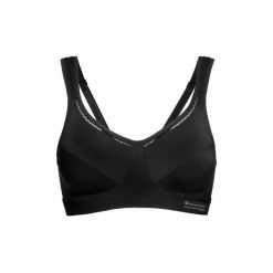Biustonosz treningowy Shock Absorber Active Classic Support. Czarne biustonosze sportowe Shock Absorber, bez wzorów. Za 139.99 zł.