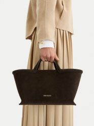 GINO ROSSI Torebka EO-LA224-19153C Brązowy. Brązowe torebki klasyczne Gino Rossi, bez wzorów, ze skóry, bez dodatków. Za 399.99 zł.