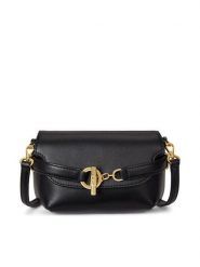 LAUREN RALPH LAUREN Torebka 431P04297001 Czarny. Czarne listonoszki Lauren Ralph Lauren, bez wzorów, ze skóry, bez dodatków. Za 1,299.00 zł.