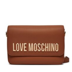 Torebka LOVE MOSCHINO. Brązowe torebki klasyczne Love Moschino, bez wzorów, klasyczne, bez dodatków. Za 959.99 zł.